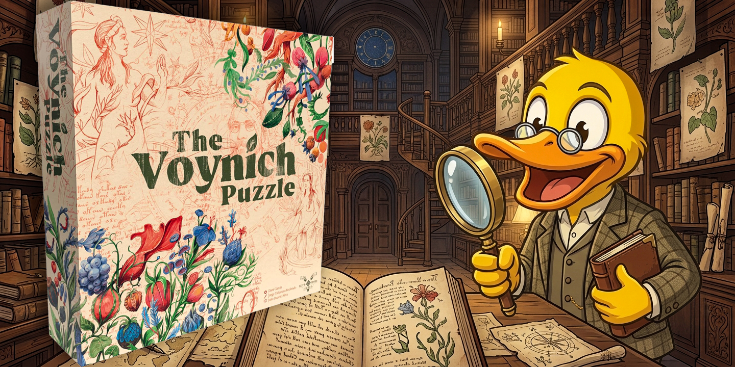The Voynich Puzzle - Salt & Pepper Games / Pixie Games