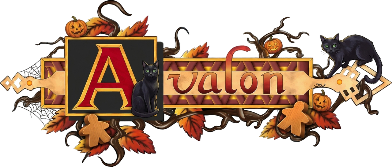 Logo Association Avalon 2026, version Halloween